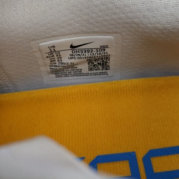 Nike Zoom Metcon Turbo 2 White Photo Blue Pink Prime DS Size 9.5 and 11 - Picture 7 of 8